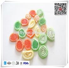 1500g Jar Packing Sugar Coated Vitamins Orange Slices Jelly Candy