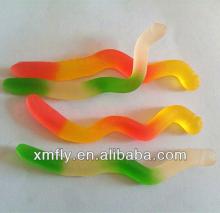 Fruit flavors sugar free halal gummy worms