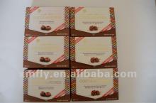 Paper box wrapped coco almonds chocolate candy