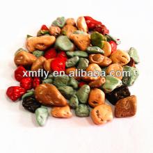 natural colors rock candy chocolate stone