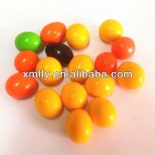 colorful almond/peanut filled sugar coated chocolate balls