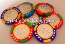 compound chocolate poker chip coin chocolate candy