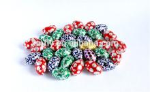 Easter Eggs Shape Colorful Chocolate Candy Beans
