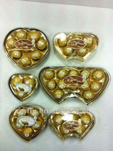 Heart shape chocolate candy