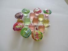 fruit jelly cup/jello with real fruit