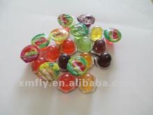 Assorted flavour  fruit   jelly   cup 