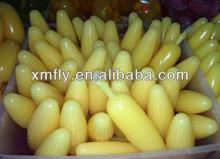 Natural Corn Shaped Plastic Organic  Fruit   Jelly   Stick 