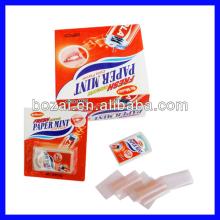 New products fruit flavor  paper  shaped candy