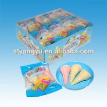 Yummy jam filled ice cream marshmallow candy