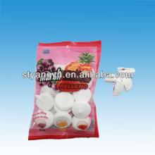 Mini marshmallow candy with filling