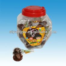 Dark Brown Sugar Plum Lollipop