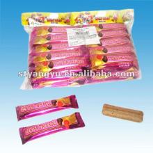 wafer bar and chocolate coated wafer biscuit