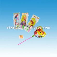 Sweet Candy with Cartoon Balloon Toy