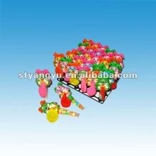 Plastic Rabbit with Balloon Toy Candy
