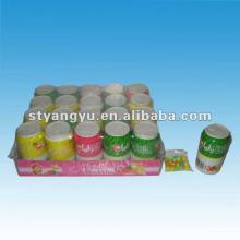 Loly Fruit Bottle with press Candy