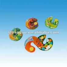 Small Plastic Colorful Fish Toy with Tablet Candy