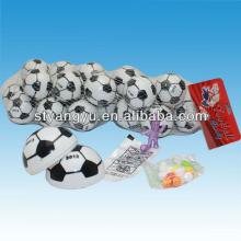 Children Small Plastic Football toy with candy