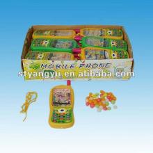 Children Plastic Maze Phone Toy with Candy