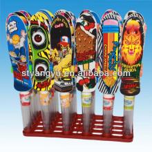 Plastic Different Cartoon Scooter Toy with Candy