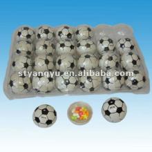Small Mini Plastic Football Toy with Candy for kids