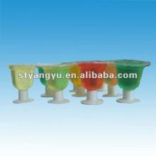 Fruit flavored assorted mini candied fruit jelly
