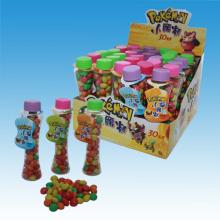 Sugar coated chocolate candy beans