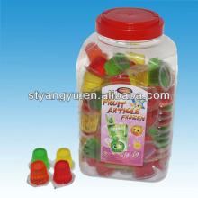 Small Fruit Jelly Cup Candy