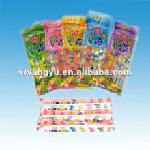 mini funny assorted fruit jelly stick candy for kids