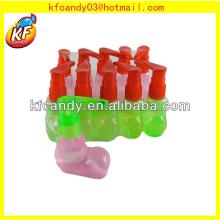 Good flavor 25ml sweet slipper shape fruit liquid spray candy flavor