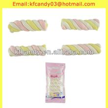 35g sweet colorful short twist marshmallow  candy  cotton  candy 