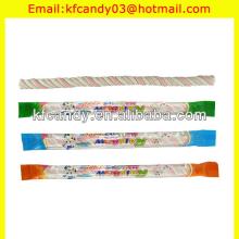 34cm pink and white long twisted colored marshmallow candy