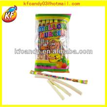 34CM Hot selling fruit flavor hamburger shape marshmallow candy