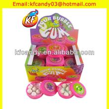 Best selling fruity sour powder bubble gum