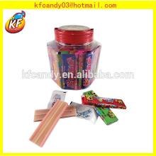 4g Plastic Bottle Bubble Gum with tattoo sticker