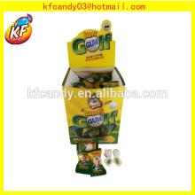 4.5G News round  ball   gum  fruit flavor center filled bubble  gum 
