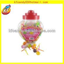 9G Cheap sweet fruit flavor round ball lollipop