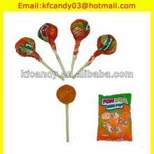 20g good taste bubble gum lollipop/ball lollipop/lollipop candy