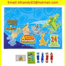 funny launch squishy plastic sticky animal candy toy