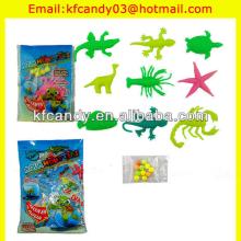  funny  mini inflatable water aquatic animalsl toy candy