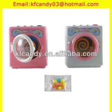 wind up small plastic washing machine candy toys for kids