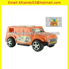 pull back mini plastic surprise car hummer toy candy