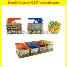 funny football whistle bottle with sweet tablet candy toy