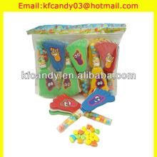 hot sale plastic multi-colored clapping foot cand toys