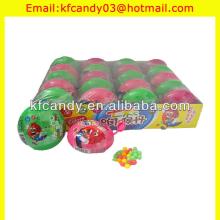 funny colorful plastic bottle with fruity tablet candy toy for promotional