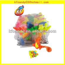 High quality funny mini duck shape plastic toys candy for children