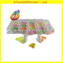 Hot selling plastic colorful  flying   toys  candy