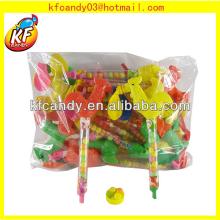 Best selling plastic colorful cock toy candy ballon for promotional