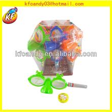 Funny  glass es shape plastic nose toys candy for children