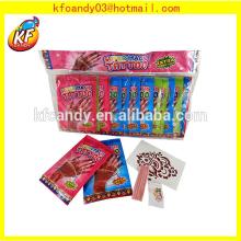 3g Henna Tattoo Bubble Gum Toy Candy