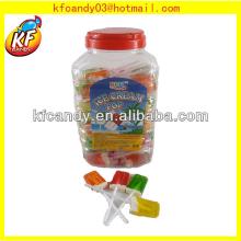 12g Hot selling sweet hard fruit flavor magic pop candy lollipops